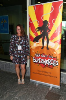 Me at the Brisbane Tech Girl Superheroes Showcase 2016