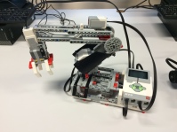EV3 Robot Arm - turns, drops & lifts, and picks things up.